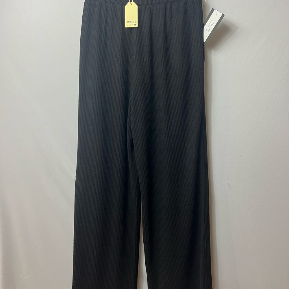 JODIFL Black Wide Leg Pants